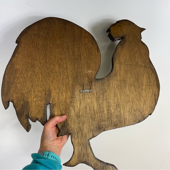 Vintage Rooster Rustic Folk Art Decoration - Picture 3 of 12